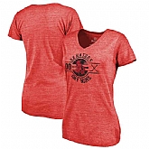 Women's Ottawa Senators Fanatics Branded Personalized Insignia Tri Blend T-Shirt Red FengYun